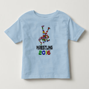2016: Wrestling Toddler T-shirt