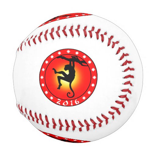 2016 Year of the Monkey Baseball | Zazzle