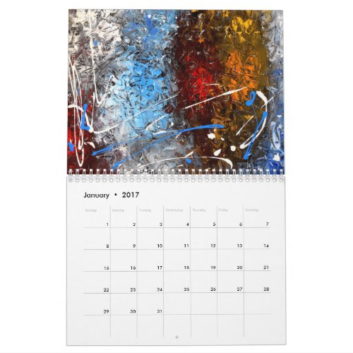 2017 Abstract Calendar