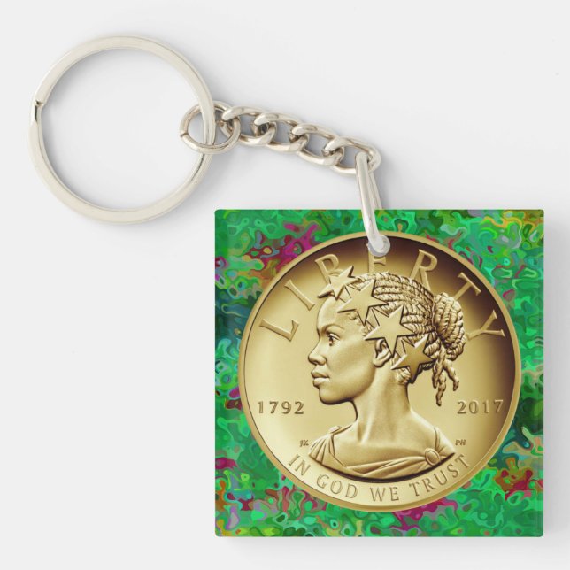 2017 American Liberty 225th Annive  Keychain (Front)