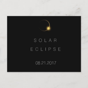 2017 American Total Solar Eclipse Postcard