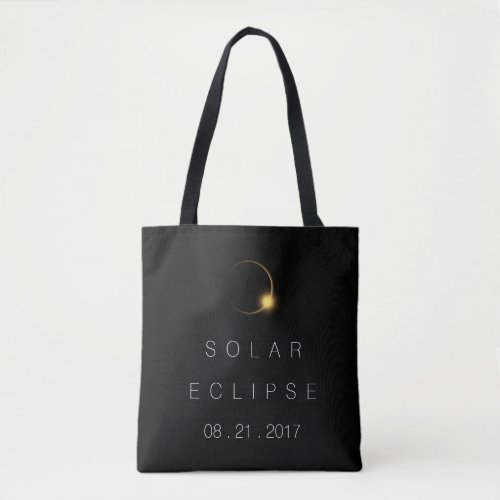 2017 American Total Solar Eclipse Tote Bag