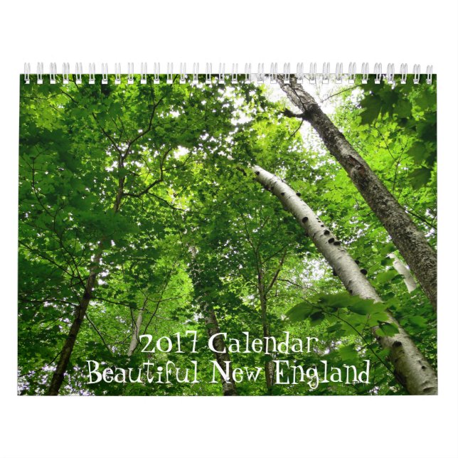 2017 Beautiful New England Calendar (Cover)