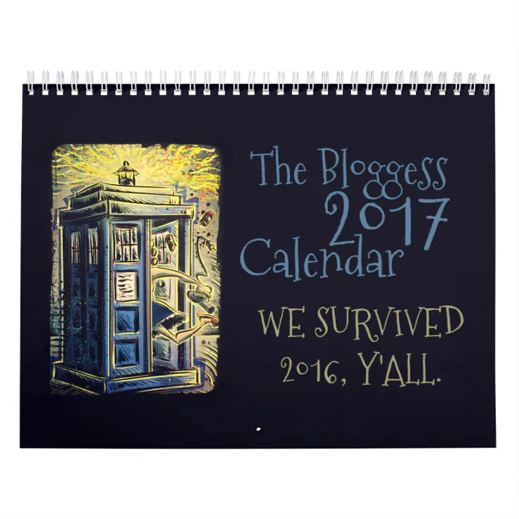 2017 Bloggess Calendar Zazzle