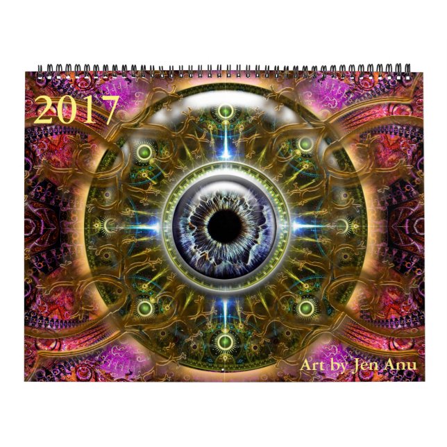 2017 Calendar by Jen Anu (Cover)