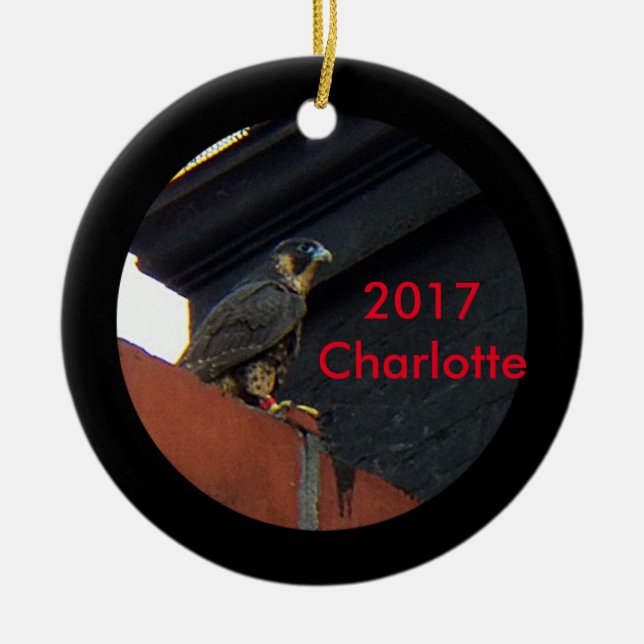 2017 Ceramic Ornament Charlotte (Front)