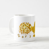 2017 Chinese New Year Of The Rooster Blessings Coffee Mug (Front Left)