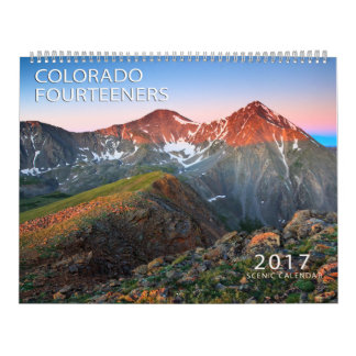 2017 Colorado Fourteeners Calendar