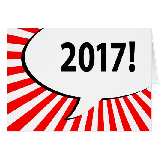 2017 comic bubble cards (Front Horizontal)