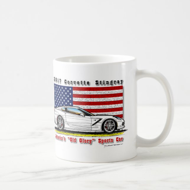 2017 Corvette Coupe Coffee Mug (Right)