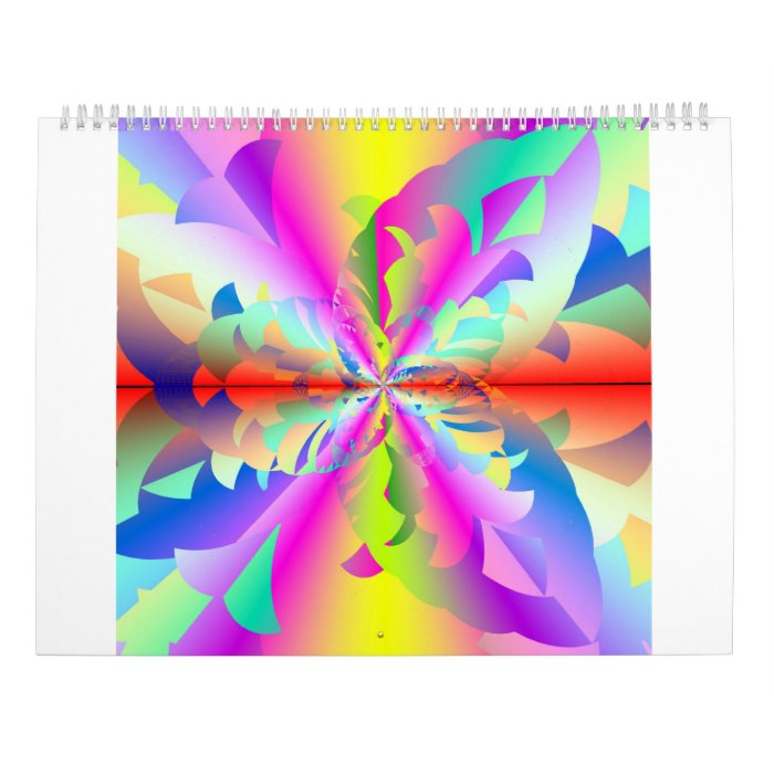 2017 Cyber Rainbow Calendar