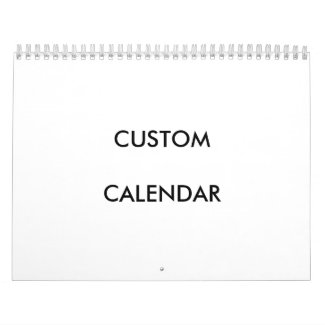 2017 Design Custom Template Calendar