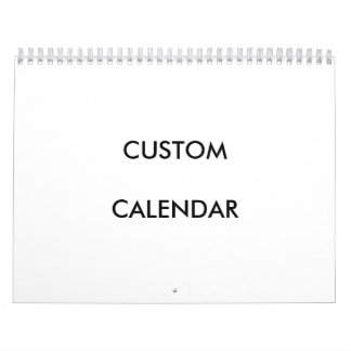 2017 Design Custom Template Calendar