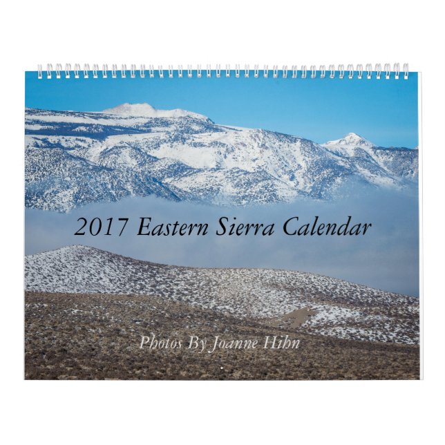 2017 Eastern Sierra Calendar (Cover)