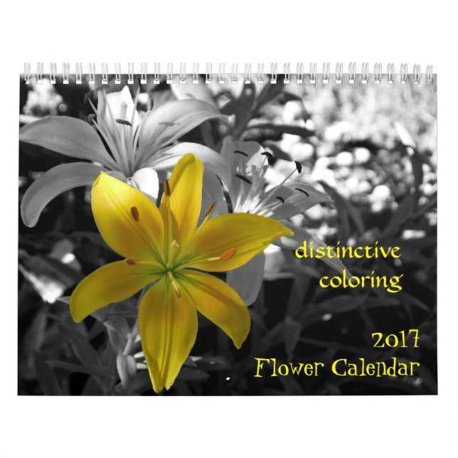 2017 Flower Calendar (Cover)