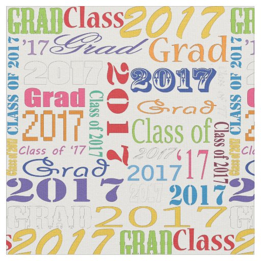 2017 Graduation Fabric