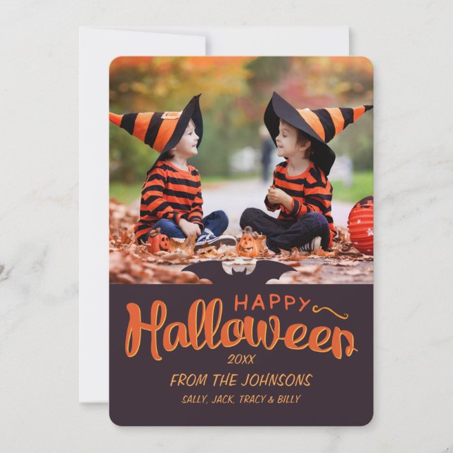 2017 Happy Halloween Custom Card (Front)