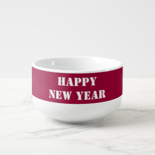 2017 HAPPY NEW YEAR editable text Template diy Soup Mug