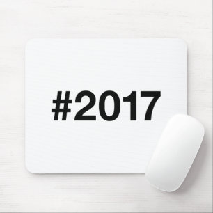 2017 Hashtag 9th birthday 9 years Mouse Pad