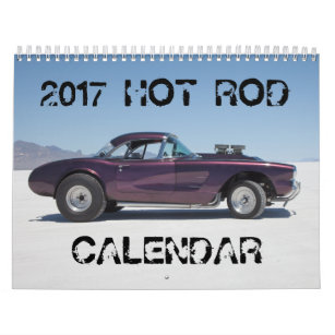 2017 Hot Rods Calendar