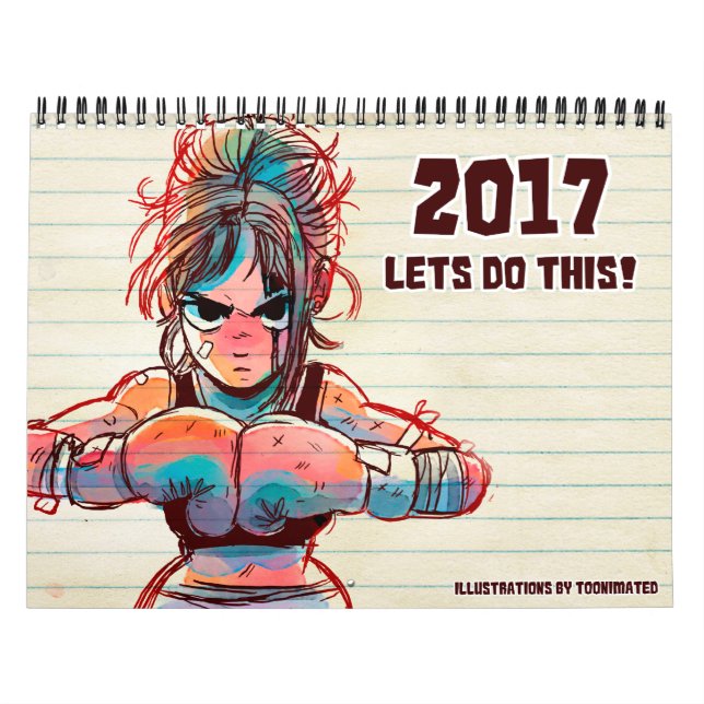 2017 "Let's Do This!" Calendar (Cover)