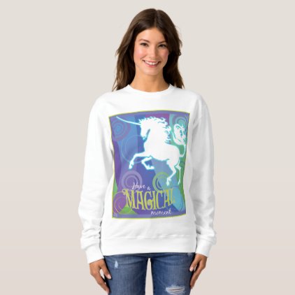 2017 Mink Mode Magical Unicorn Ladies Sweatshirt