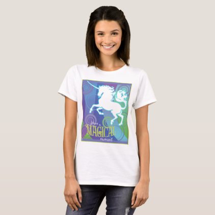 2017 Mink Mode Magical Unicorn Ladies T-shirt