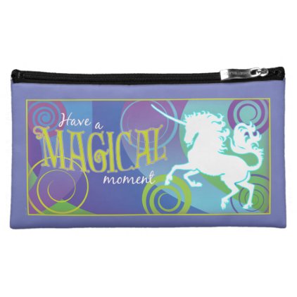 2017 Mink Tote Magical Unicorn Medium Cosmetic Bag