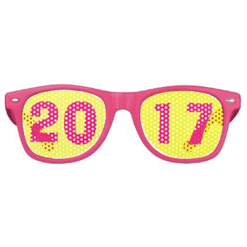 2017 New Years Eve Glasses by chingchingstudio at Zazzle