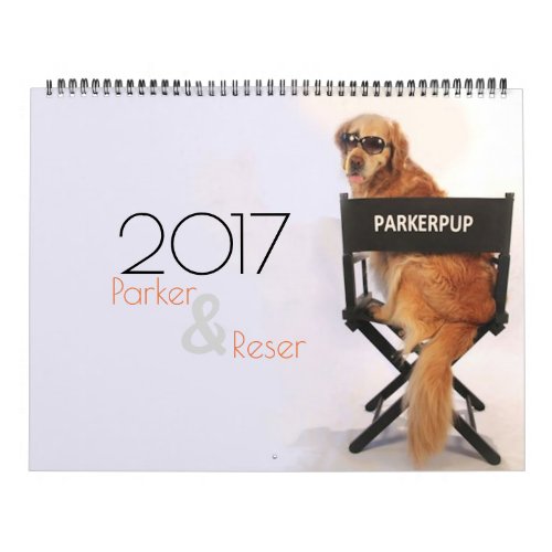 2017 ParkerPup  Reser Calendar