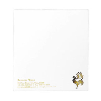 2017 Rooster Chinese Sign and Calligraphy Notepad