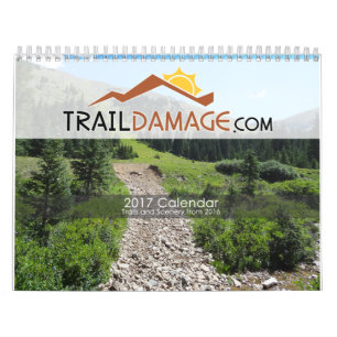 2017 Scenic Wall Calendar