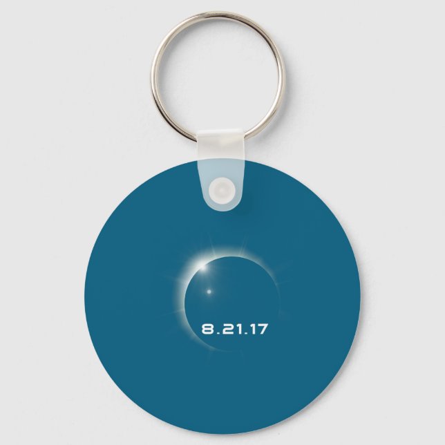2017 Solar Eclipse  Keychain (Front)