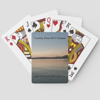 2017 Solar Eclipse Poker Cards