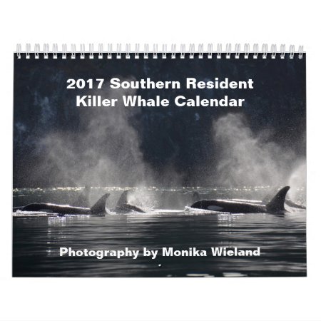 2017 Southern Resident Killer Whale Calendar
