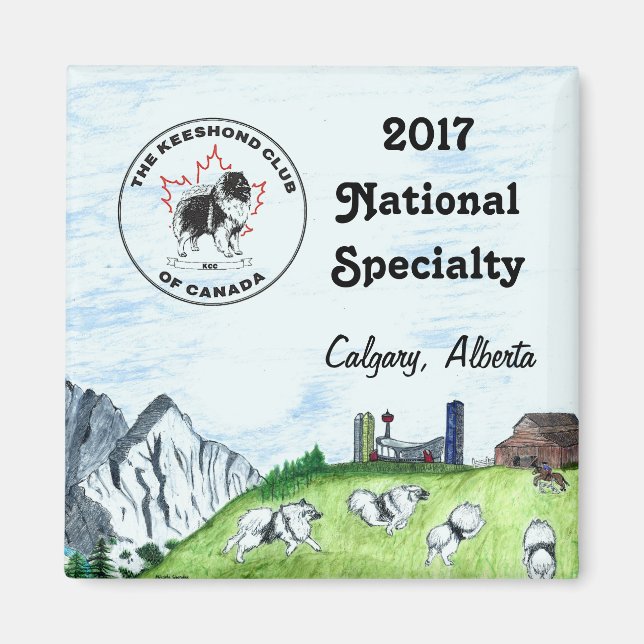 2017 Specialty Souvenir Magnet (Front)