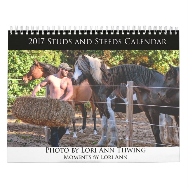 2017 Studs and Steeds Calendar (Cover)