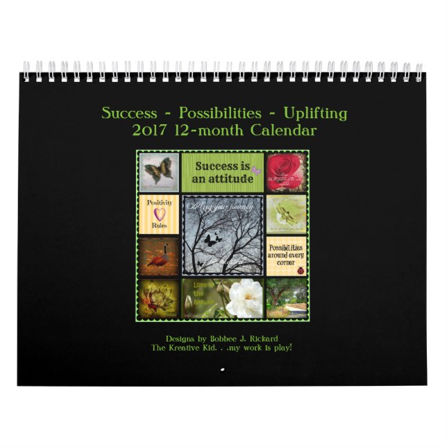 2017 Success-Possibilities-Uplifting Calendar (Cover)