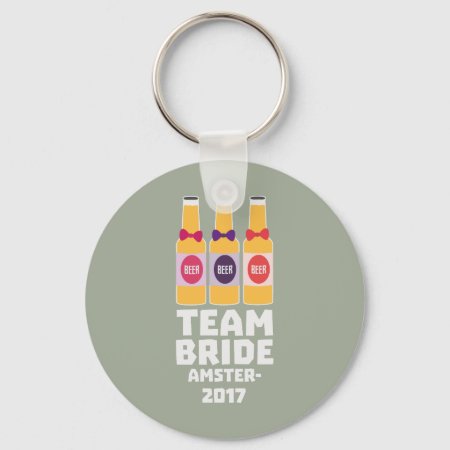 2017 Team Bride Amsterdam Zn034 Keychain