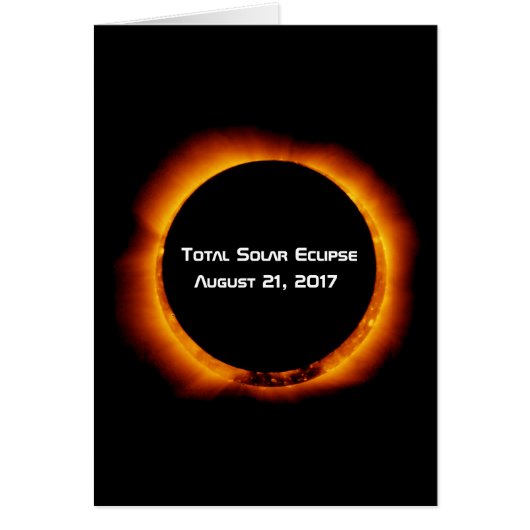 2017 Total Solar Eclipse Cards (Front)