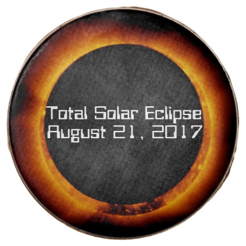 2017 Total Solar Eclipse Chocolate Dipped Oreo