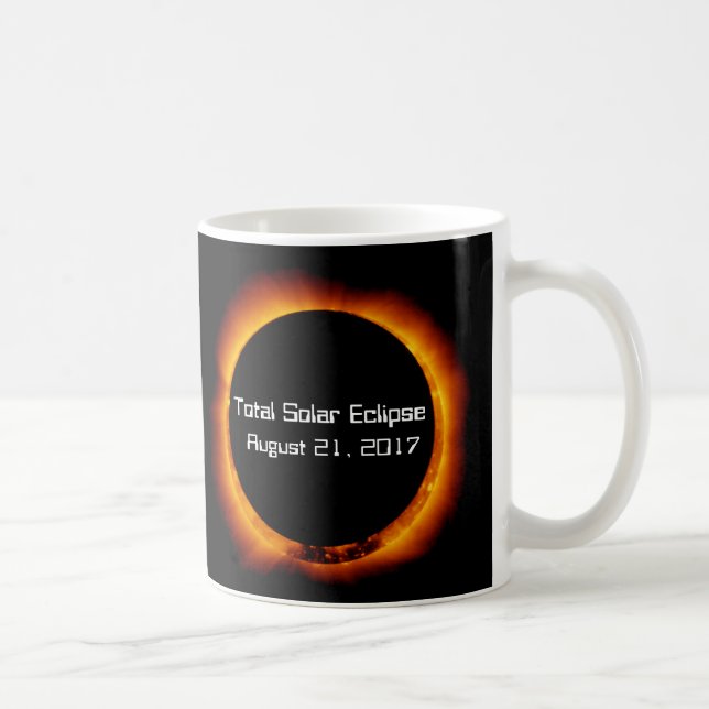 2017 Total Solar Eclipse Coffee Mug (Right)