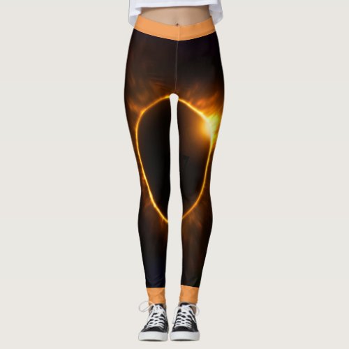 2017 Total Solar Eclipse leggins Leggings