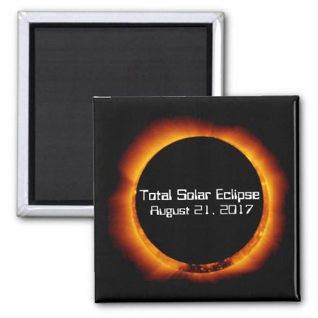 2017 Total Solar Eclipse Magnet