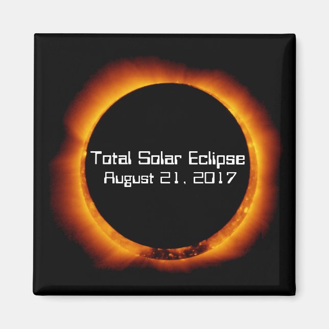 2017 Total Solar Eclipse Magnet (Front)