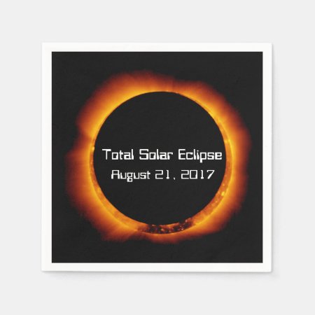 2017 Total Solar Eclipse Napkins