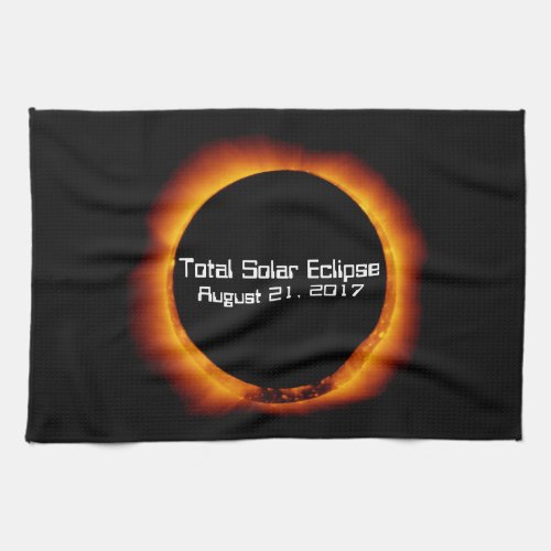 2017 Total Solar Eclipse Towel