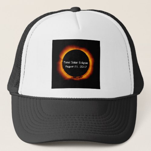 2017 Total Solar Eclipse Trucker Hat