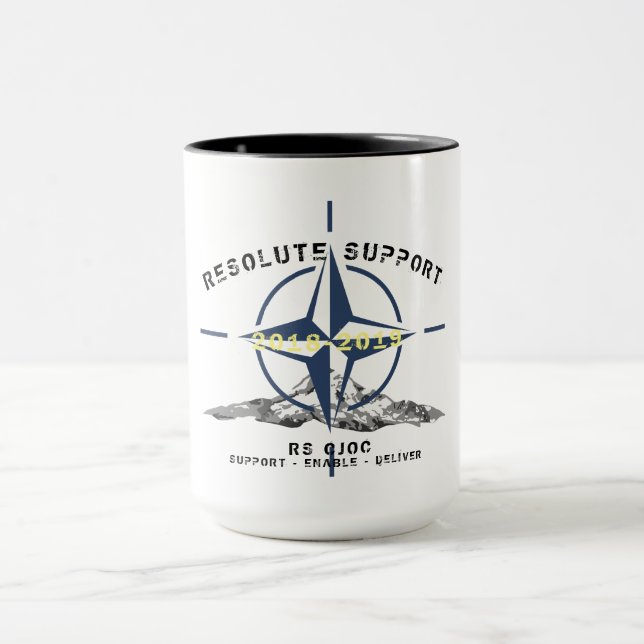 2018-2019 Resolute Support Coffee Mug (Center)