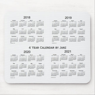 4 year calendar